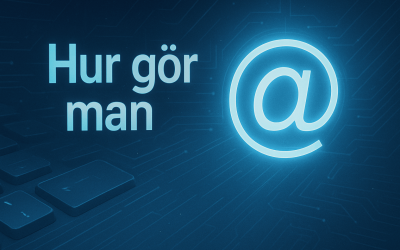 Snabel-a – hur gör man @?