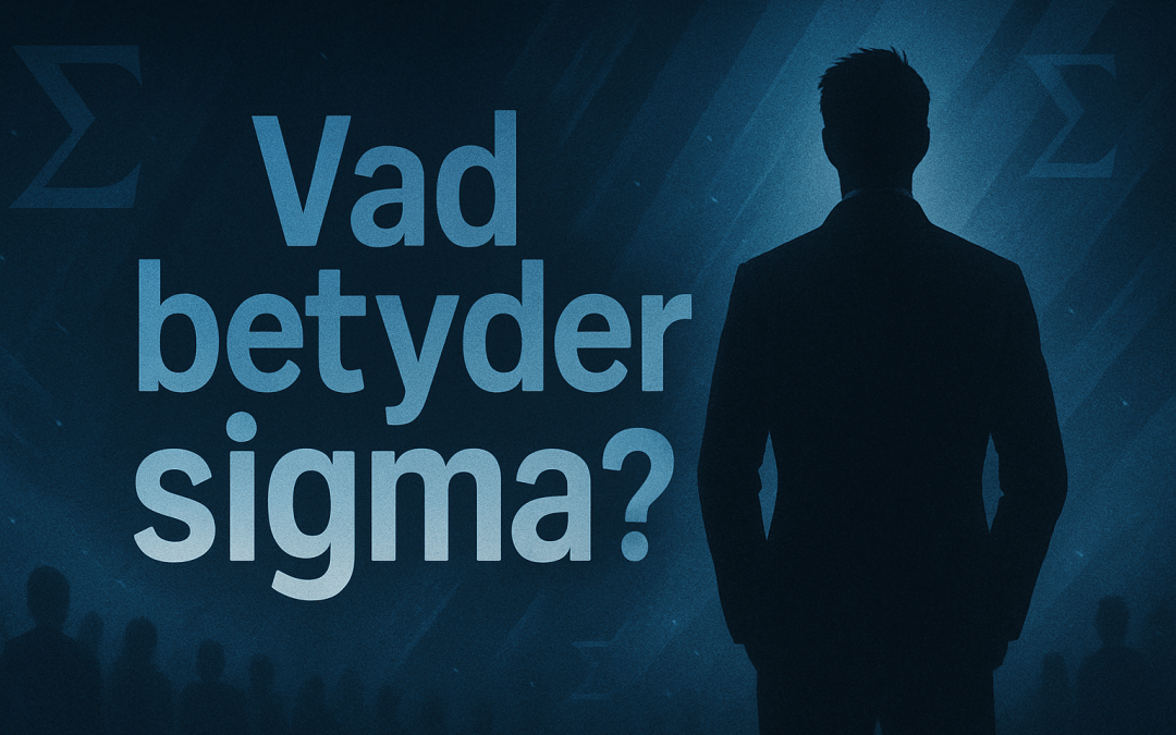 Vad betyder sigma?